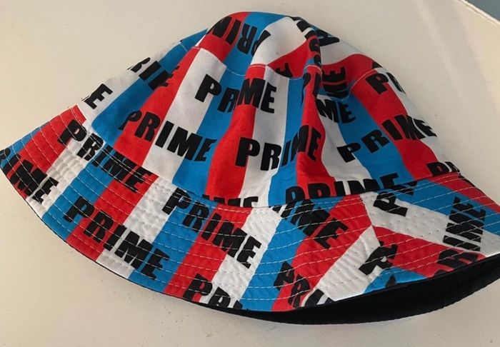 Prime hat & empty bottles