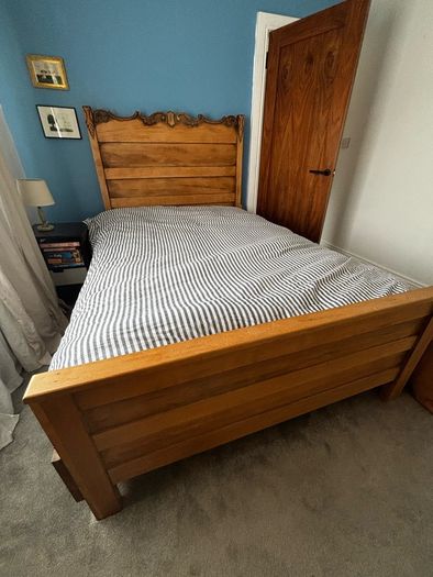 Vintage Handmade Amish Bed-frame - OPEN TO OFFERS