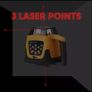 Rotary laser level 360 new kit red laser receiver Image 2