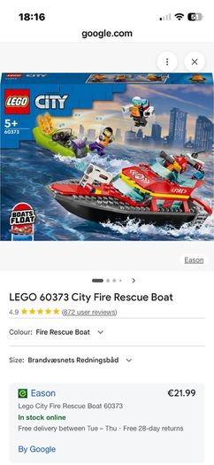 Lego City Fire Brigade