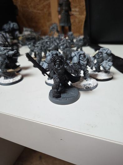 warhammer 40k Gravis armour squad