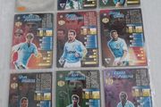 Manchester City F.C vintage football match attack cards