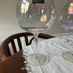 Set of Newgrange Living Gin Glasses with iridescent effect