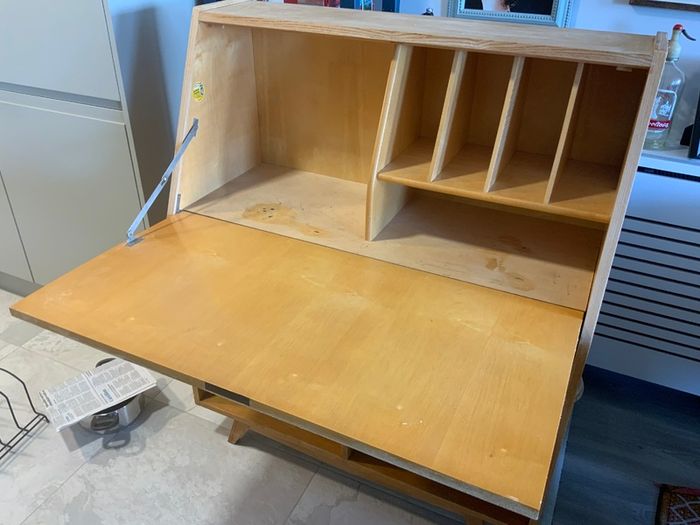 Wooden Bureau with loads of Storage