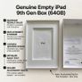 iPad 9th generation empty box Image 2