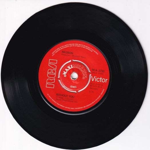 Nilsson Maxi Million Without You 1972 Uk Pressing E.p.