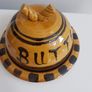 Pate dish with round cover; Cheese plate with cover; Cheese container; Butter dish; Lidded container; Handmade ceramic plate with cover Image 7
