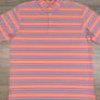 Peter Millar Summer Comfort Golf Polo Shirt Mens L/XL Image 2
