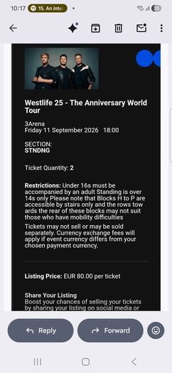 Westlife Standing