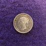 1844 British Victoria Silver Fourpence Coin Image 2