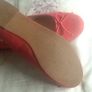 Pink suede effect shoes -Clarks Image 2