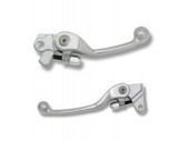 Wirtz Flex Lever Set Yz80-85 01-06 Silver Forged Lever