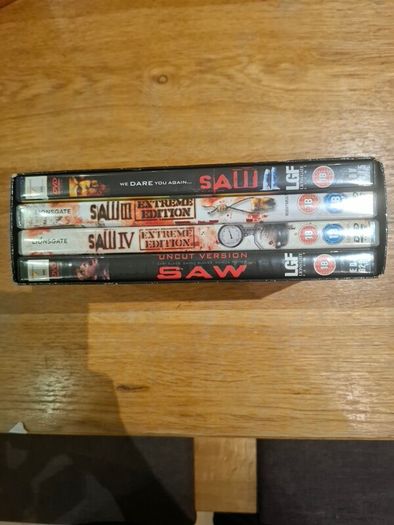 Saw Quadrilogy DVD Boxset