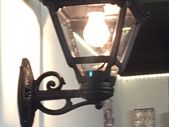 Wall Lantern Lights in White or Black Outdoor Lights