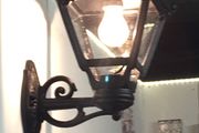Wall Lantern Lights in White or Black Outdoor Lights