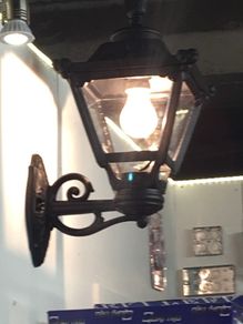 Wall Lantern Lights in White or Black Outdoor Lights
