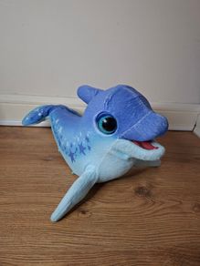 FurReal Friends Dazzlin Dimples My Playful Dolphin, Interactive Toy