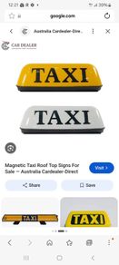 Taxi plate