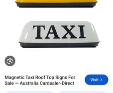Taxi plate