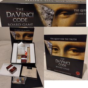 The Da Vinci Code Board Game, the quest for the truth