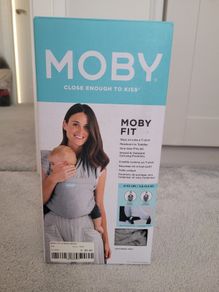 Moby Fit Hybrid Baby Carrier - Grey