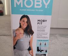 Moby Fit Hybrid Baby Carrier - Grey