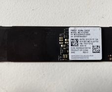 Samsung 256GB SSD with enclosure