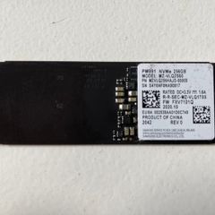Samsung 256GB SSD with enclosure