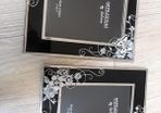 Silver photo frame  impressions by JULIANA