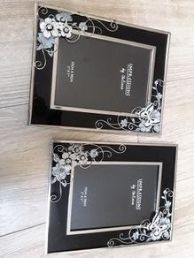 Silver photo frame  impressions by JULIANA
