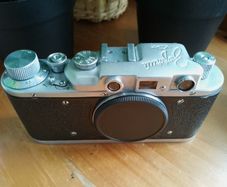 Refurbished Zorki-1 VIDEO 35mm Film Camera: M39 Leica Mount, New Curtains, 544257