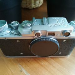 Refurbished Zorki-1 VIDEO 35mm Film Camera: M39 Leica Mount, New Curtains, 544257