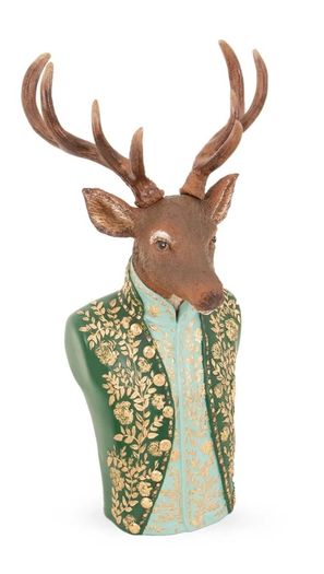 christmas regal stag centre piece