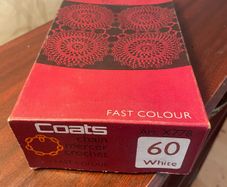 Coats chain mercer crochet 60 white