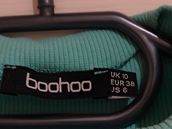 Boohoo Green Dress