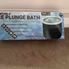 NEW PORTABLE ice plunge bath