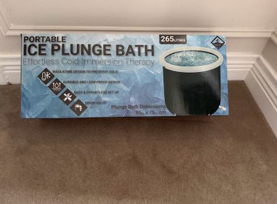 NEW PORTABLE ice plunge bath