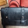 M&S Autograph Thick Pebbled Leather Satchel Bag Image 2