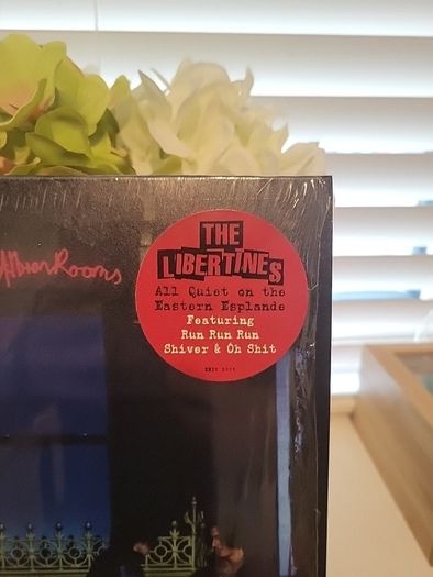 The Libertines all quiet on the eastern esplanade vinyl with signed print by the band