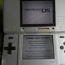 Nintendo DS Game Boy Console Original Silver - works well Image 2