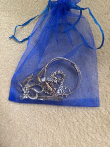 Mystery jewellery bag.