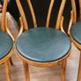Set of 4 Vintage Bentwood Chairs Image 4
