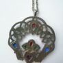 Claddagh pendant, Jewellery, Sol D'Or necklace,Statement jewellery, gift. Image 6