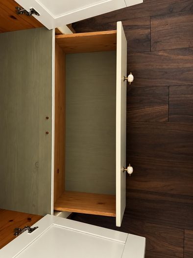 cream wardrobe