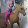 Barbie doll & 2 horses Image 2