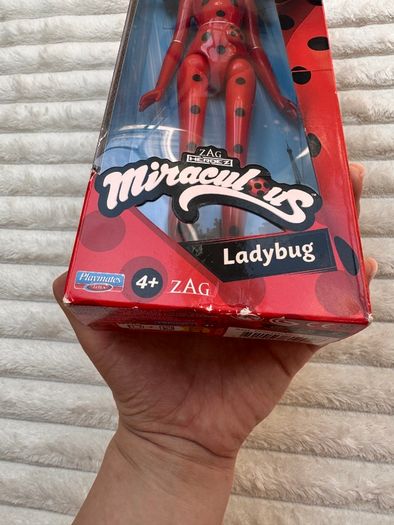 Zag Heroez Miraculous Ladybug Doll Playmates Toys Action Figure Damaged Box Please see photos