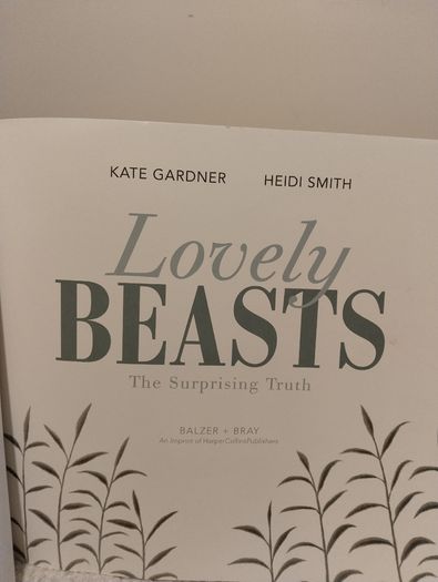 Lovely beasts book by Kate Gardner