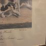 Vintage William Smith Huntsman to the Brocklesby Hounds and two Whips by R.B. Davis framed print Image 7