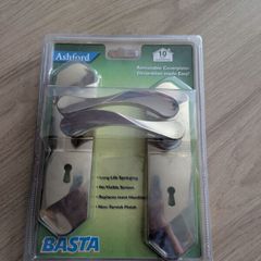 Brass door handle