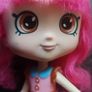 Shopkins Shoppies Doll Donatina Donut Shop Pigtails Girl Figure Vinyl Pink Skirt Image 3